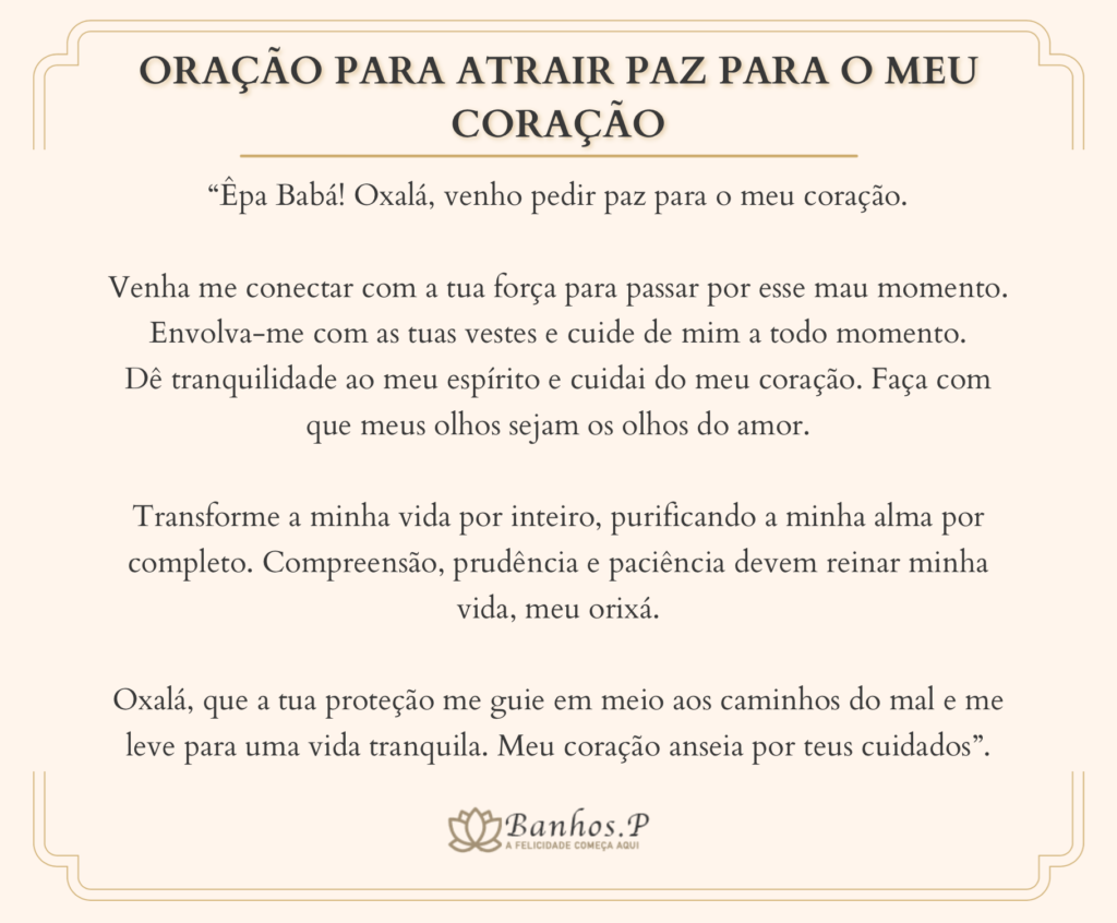 5 Orações Para Acalmar o Coração Aflito: Imagens Pra Imprimir