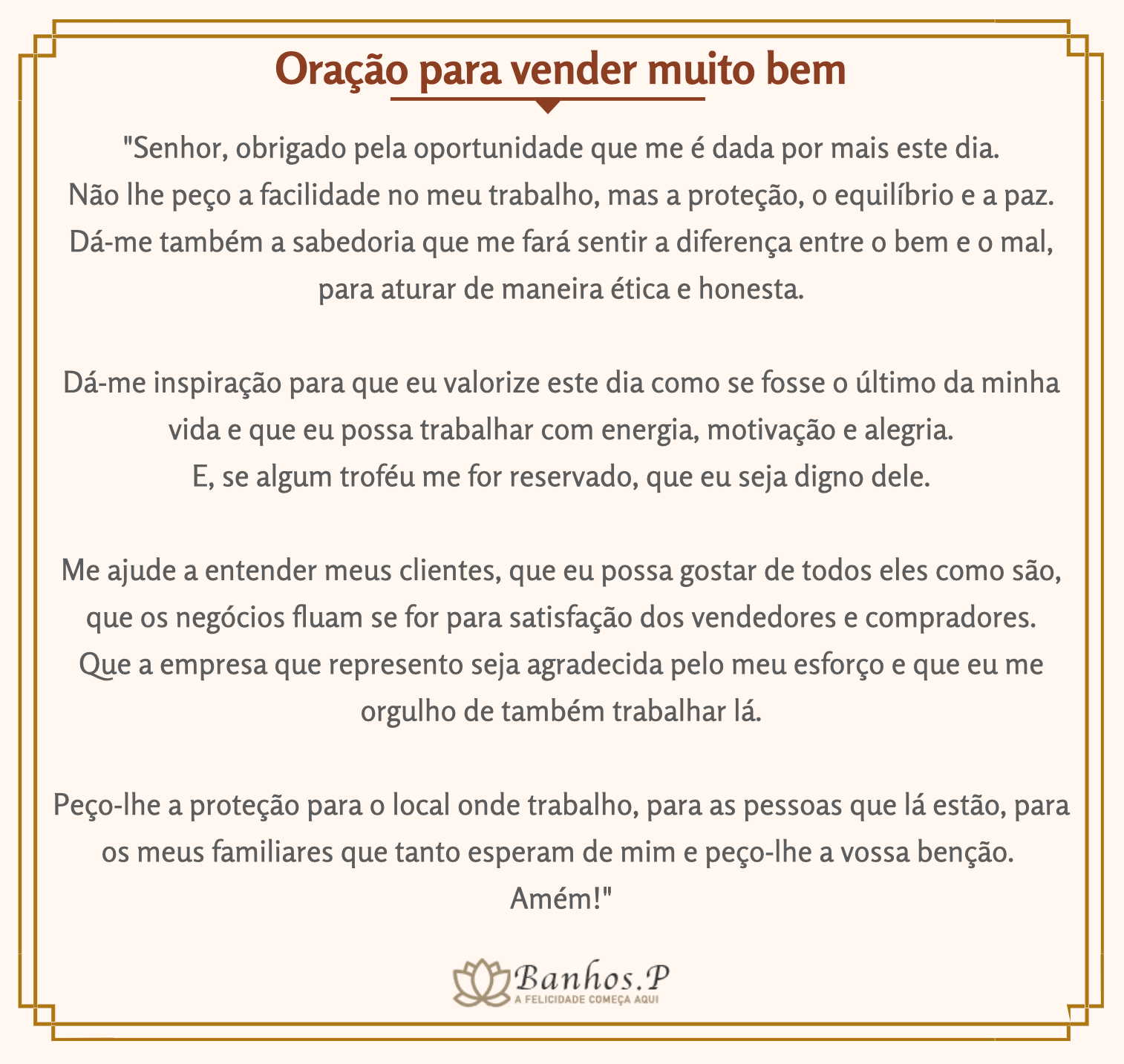 7 Orações do Vendedor Para Vender Muito (Bastante)