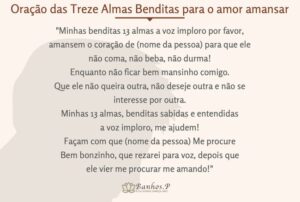 5 Oração das Treze Almas Benditas para o Amor Voltar Chorando