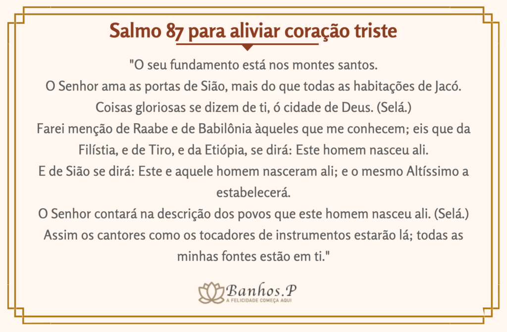 8 Salmos Para Acalmar o Coração Triste e Aflito (Com Imagens)