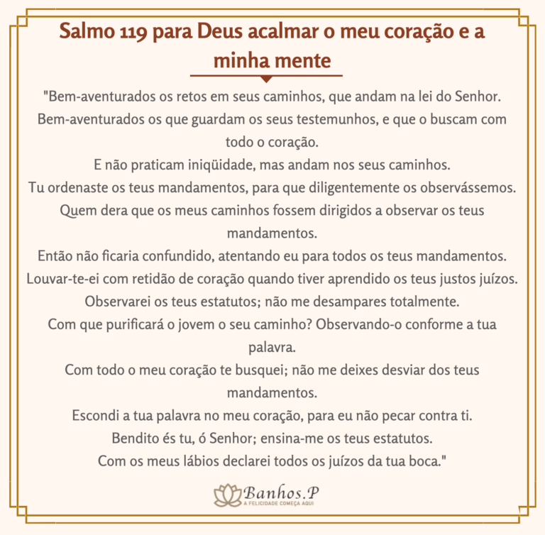 8 Salmos Para Acalmar o Coração Triste e Aflito (Com Imagens)