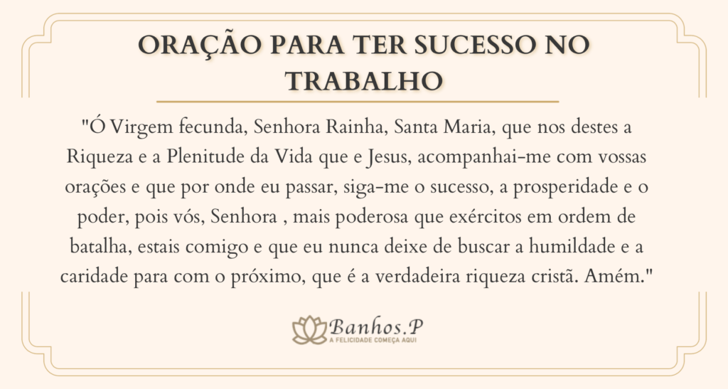7 Orações Para O Trabalho Correr Bem (Abençoar Trabalho)