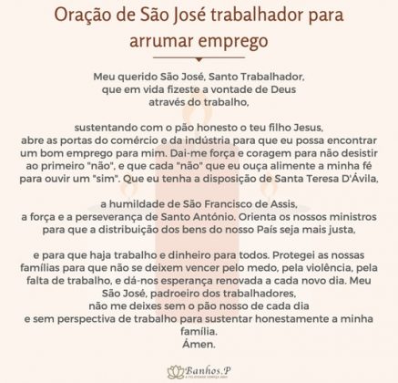 Oração de São José Trabalhador: 3 Para Conseguir Emprego e Proteção