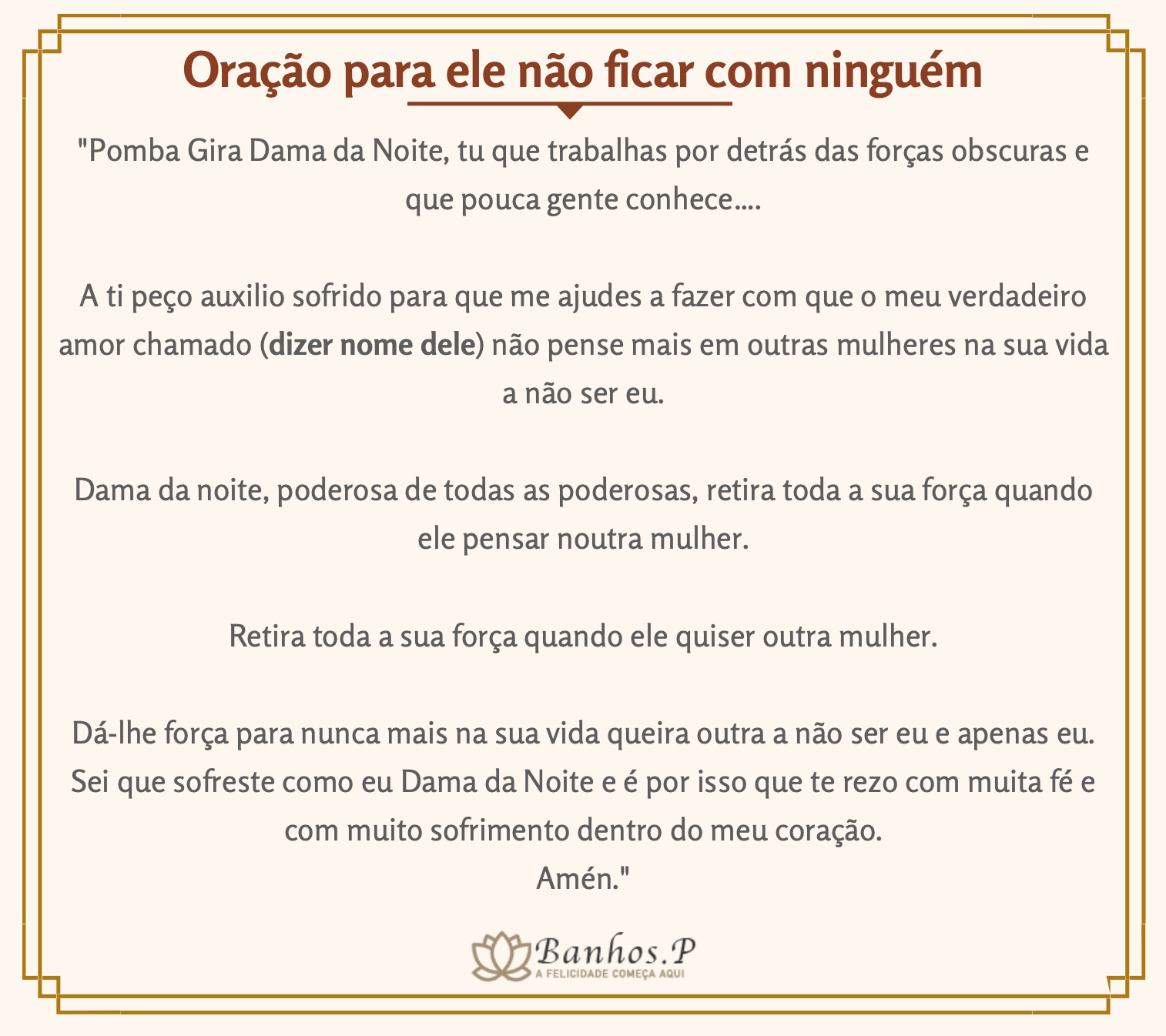 Oração Para Ele Não Conseguir Ficar Com Outra - FDPLEARN