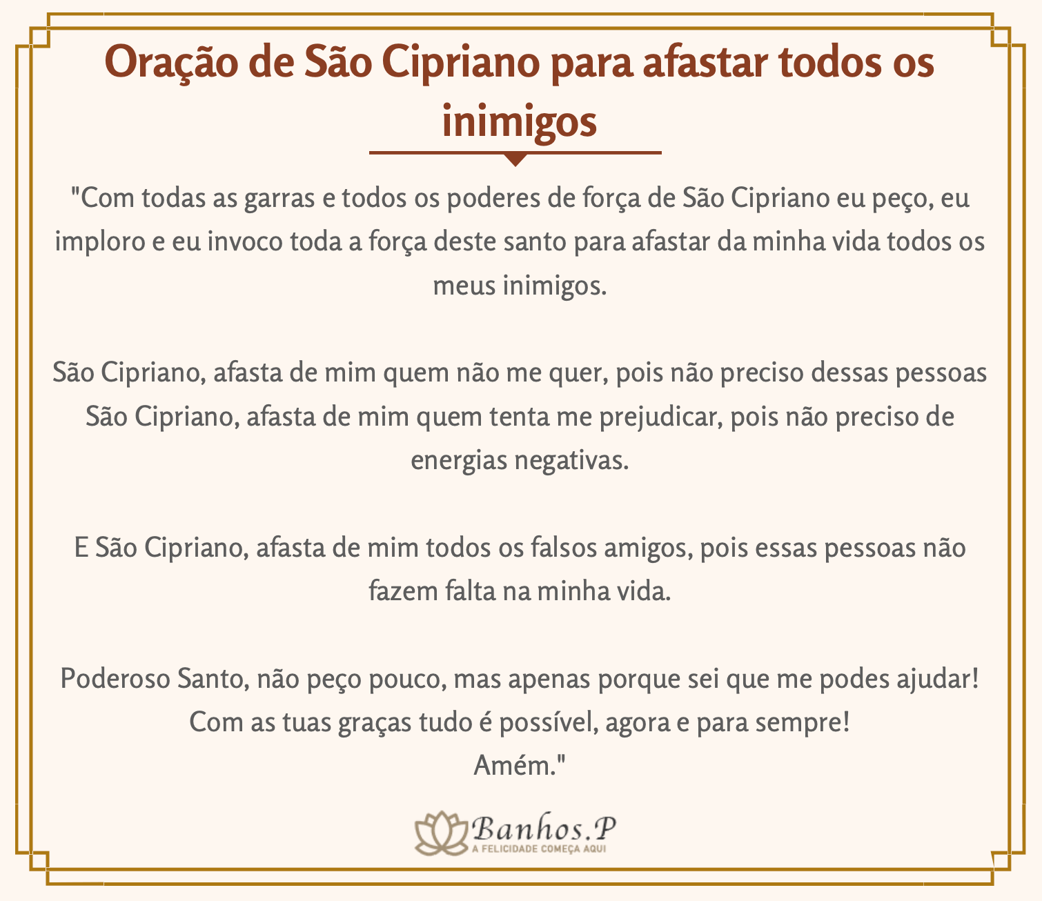 8 Oração de São Cipriano Para Afastar Inimigos 24 Horas (Urgente)