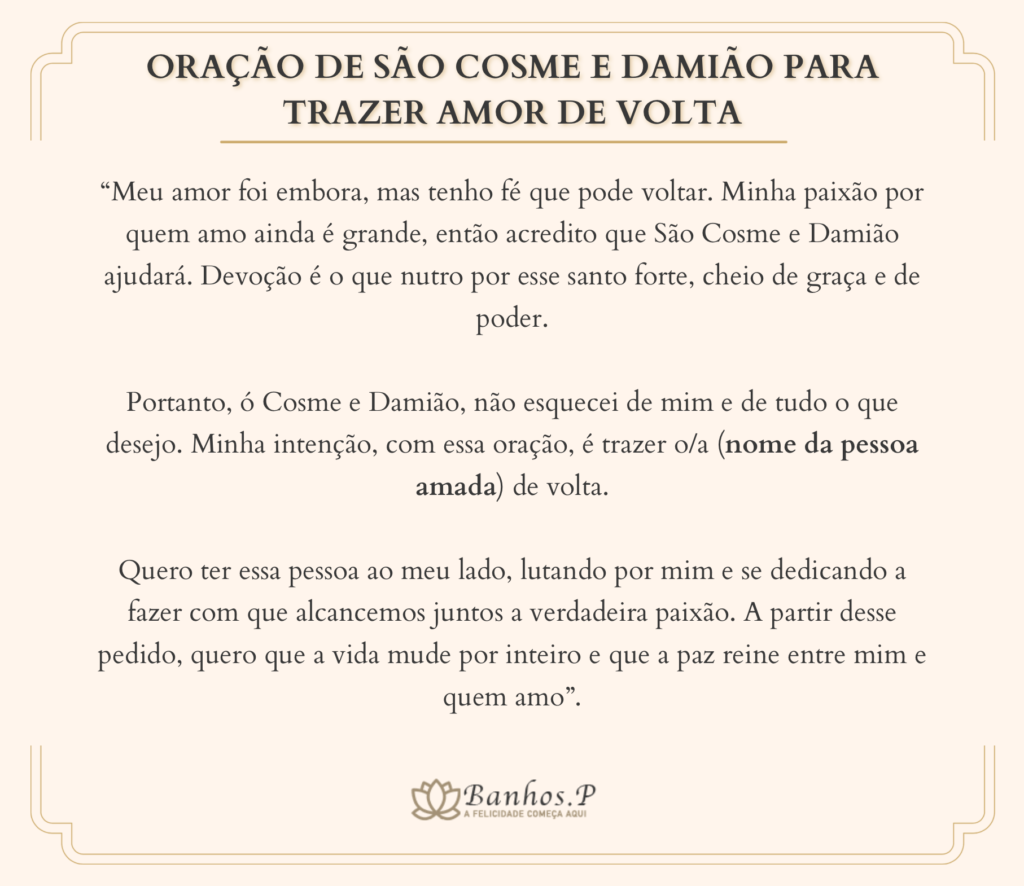 5 Orações São Cosme e Damião Para Alcançar Uma Graça