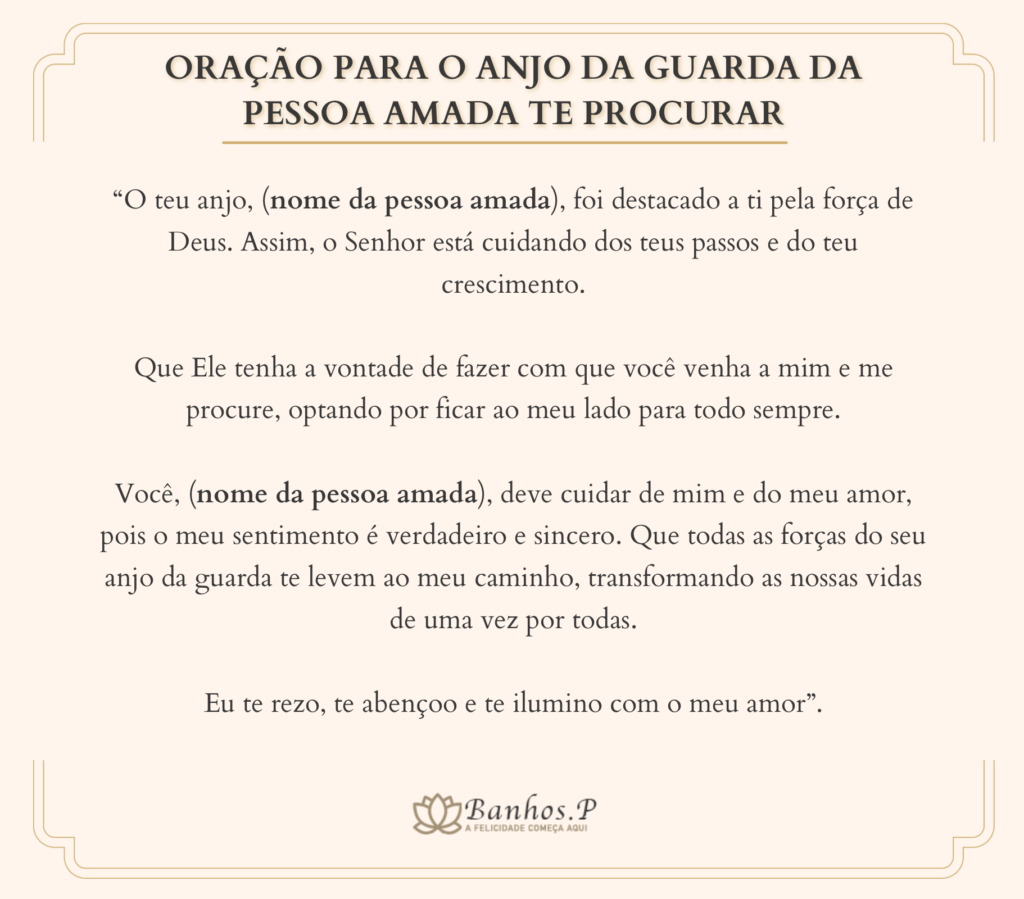 7 Orações Para Anjo da Guarda da Pessoa Amada: Procurar