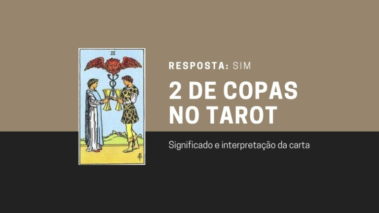 2 de Copas no Tarot: Significado Invertido, no Amor e Sorte