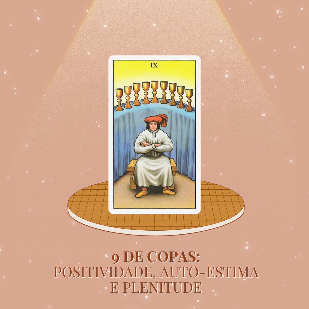9 de Copas no Tarot: Significado Invertido, no Amor, Sorte e Dinheiro