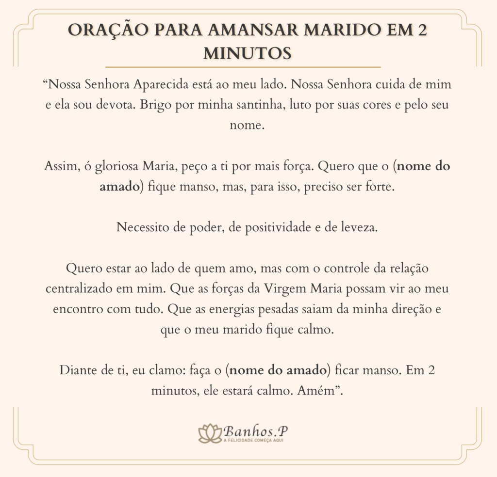 9 Oração Para Amansar Marido: Ficar Calmo e Comer na Sua Mão