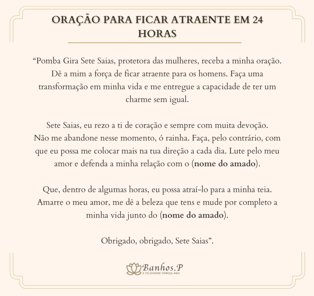8 Orações Para Ficar Atraente a Pomba Gira (Sedução)