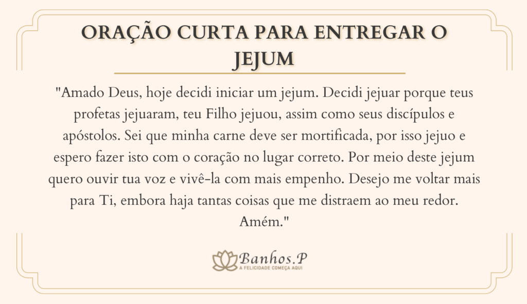 4 Orações Para Iniciar e Entregar o Jejum (Com Imagens)