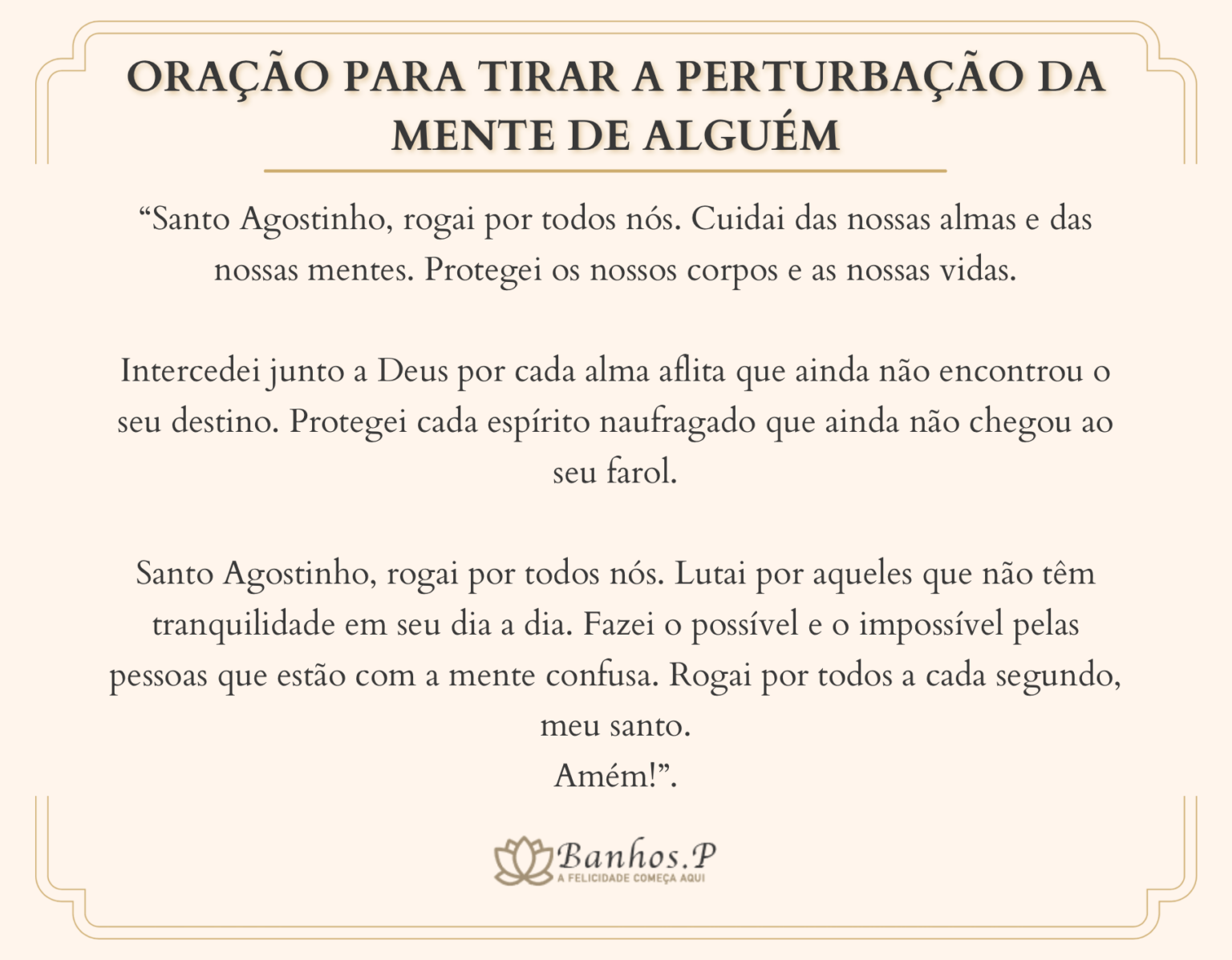 5 Orações Para Acalmar a Mente de Uma Pessoa Agora