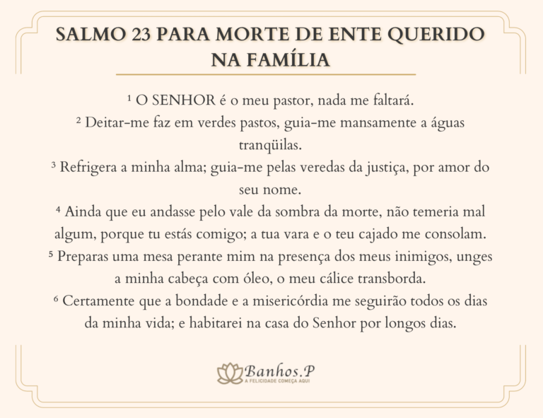 11 Salmos e Versículos Para Quem Perdeu Um Ente Querido